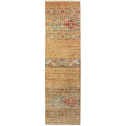 Rubin 80x290 Cm Rubin Pakistan Hand-carded Wool