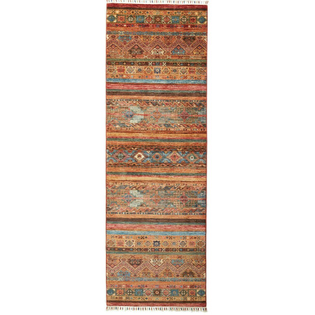 Samarkand 80x247 Cm Samarkand Pakistan Hand-carded Wool
