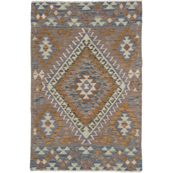Hand Made Rug Kilim Afghanistan 99x150 Grey Bro