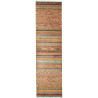 Rug Samarkand Pakistan 81x306 Terracotta Turquo