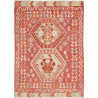 Hand Made Rug Kilim Afghanistan 124x173 Red Bei