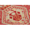 Hand Made Rug Kilim Afghanistan 124x173 Red Bei