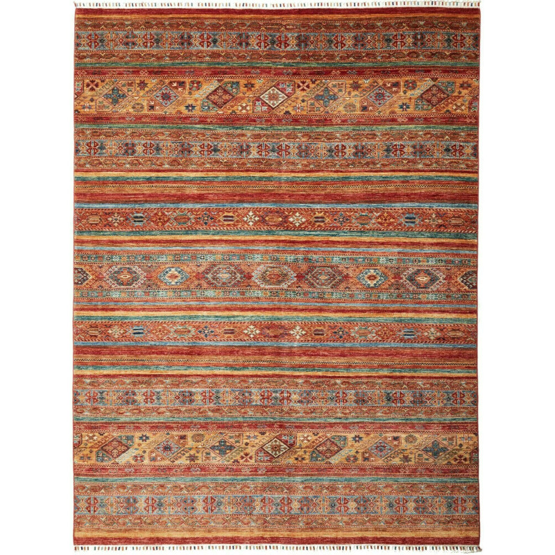 Rug Samarkand Pakistan 210x280 Terracotta Red B