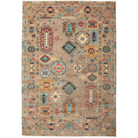 Rug Tribal Pakistan 166x238 Grey Taupe
