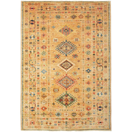 Kazak Fine 147x214 Cm Kazak Fine, Pakistan, Hand-carded