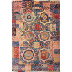 Mamlouk 200x299 Cm Mamlouk, Pakistan, Hand-carded Wool
