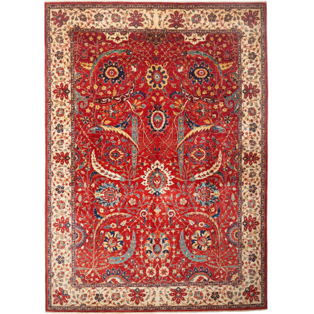 Rug Aryana Fine Pakistan 242x340 Red Cream