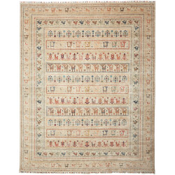 Rubin 244x306 Cm Rubin, Pakistan, Hand-carded Wool, Cotton,