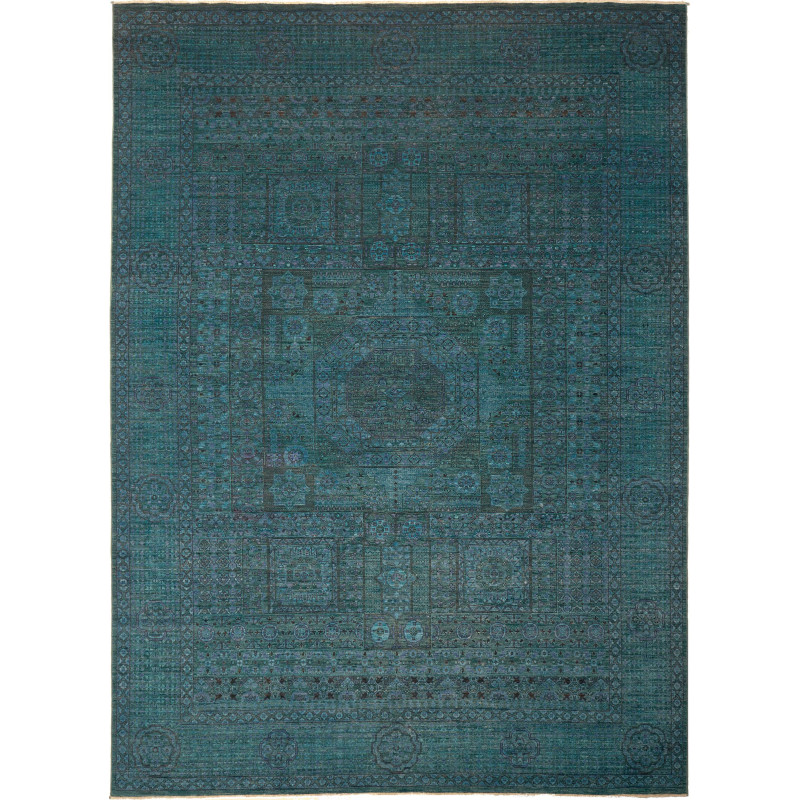 Rug Mamlouk Pakistan 247x335 Petrol Blue Dark T