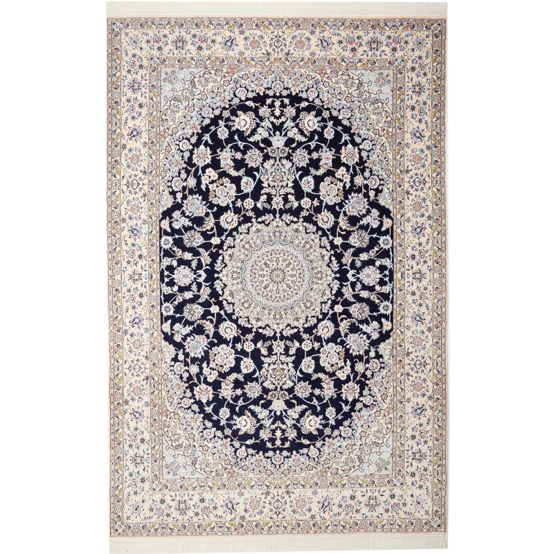 Nain 9la 200x312 Cm Nain 9la, Persia, Hand-spun Wool And