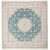 Nain 9la 251x253 Cm Nain 9la, Persia, Hand-carded Wool And