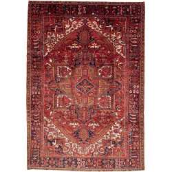 Tappeto Gorawan Persia 246x355 Rosso Intenso Bl