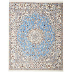 Nain 9la 197x245 Cm Nain 9la, Persia, Hand-spun Wool And