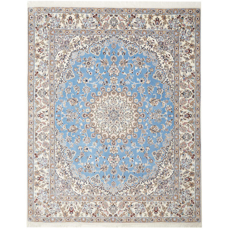 Nain 9la 197x245 Cm Nain 9la, Persia, Hand-spun Wool And