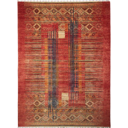 Rug Siva Pakistan 266x360 Terracotta Red Deep B