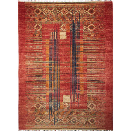 Rug Siva Pakistan 266x360 Terracotta Red Deep B