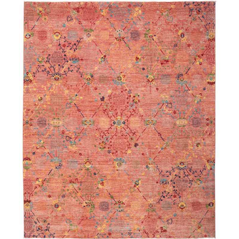 Rug Shahi Fine Pakistan 245x306 Coral Terracott