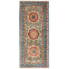 Rug Mamlouk Pakistan 74x182 Teal Deep Red