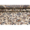 Hand Made Rug Kashan Persia 203x297 Ivory Blue