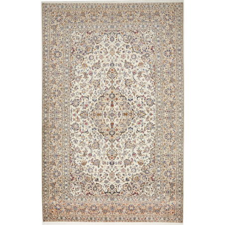 Kashan 204x320 Cm Kashan, Persia, Hand-carded Wool (warp: