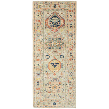 Tribal 78x196 Cm Tribal, Pakistan, Hand-carded Wool (warp: