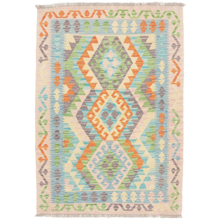 Hand Made Rug Kilim Afghanistan 108x155 Light B