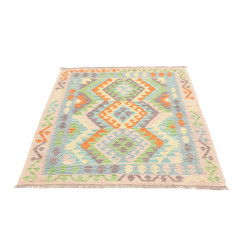 Hand Made Rug Kilim Afghanistan 108x155 Light B