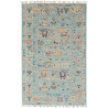 Hand Made Rug Rubin Pakistan 80x125 Light Blue
