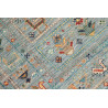 Hand Made Rug Rubin Pakistan 80x125 Light Blue