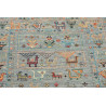 Hand Made Rug Rubin Pakistan 80x125 Light Blue