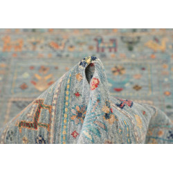 Hand Made Rug Rubin Pakistan 80x125 Light Blue