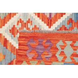 Hand Made Rug Kilim Afghanistan 123x178 Orange