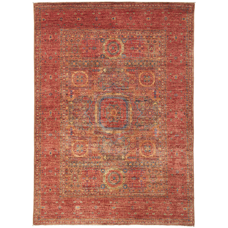Mamlouk 145x205 Cm Mamlouk, Pakistan, Hand-carded Wool