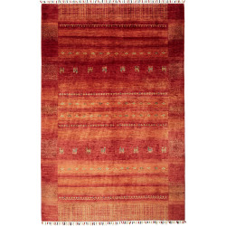 Siva 165x248 Cm Siva Pakistan Hand-carded Wool, Cotton Warp