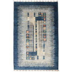 Siva 122x185 Cm Siva, Pakistan, Hand-carded Wool
