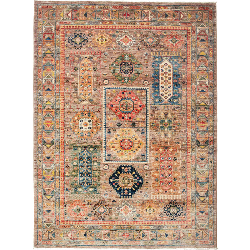 Tribal 150x200 Cm Tribal, Pakistan, Hand-carded Wool (warp: