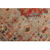 Tappeto Kazak Fine Pakistan 153x209 Grigio Tort