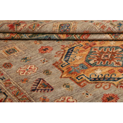 Tappeto Kazak Fine Pakistan 153x209 Grigio Tort