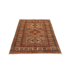Tappeto Kazak Fine Pakistan 100x146 Marrone Ter