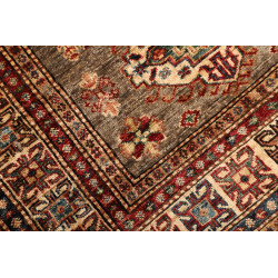 Tappeto Kazak Fine Pakistan 100x146 Marrone Ter