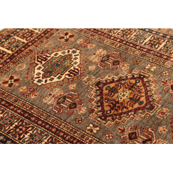 Tappeto Kazak Fine Pakistan 100x146 Marrone Ter