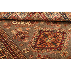 Tappeto Kazak Fine Pakistan 100x146 Marrone Ter