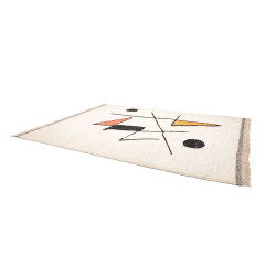 Tappeto Berbero Pakistan 282x368 Bianc
