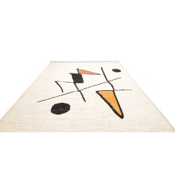 Tappeto Berbero Pakistan 282x368 Bianc