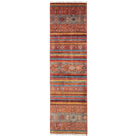 Samarkand 81x292 Cm Samarkand, Pakistan, Hand-carded Wool