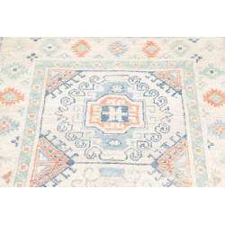Rug Kazak Afghanistan 81x292 Cream Off White Pa