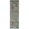 Rug Shahi Fine Pakistan 77x243 Teal Rust
