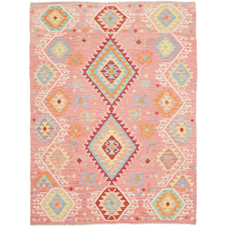 Tappeto Kilim Afghanistan 252x339 Beige Crema M