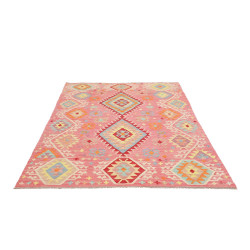 Tappeto Kilim Afghanistan 252x339 Beige Crema M
