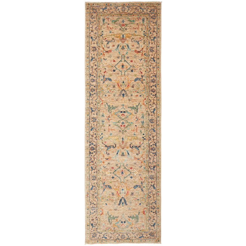 Rug Ziegler Fine Pakistan 79x252 Beige Multi-col